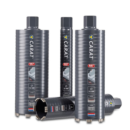 Carat Diamantboor Dry Beton Set Ø52-82-112-132X300X5/4
