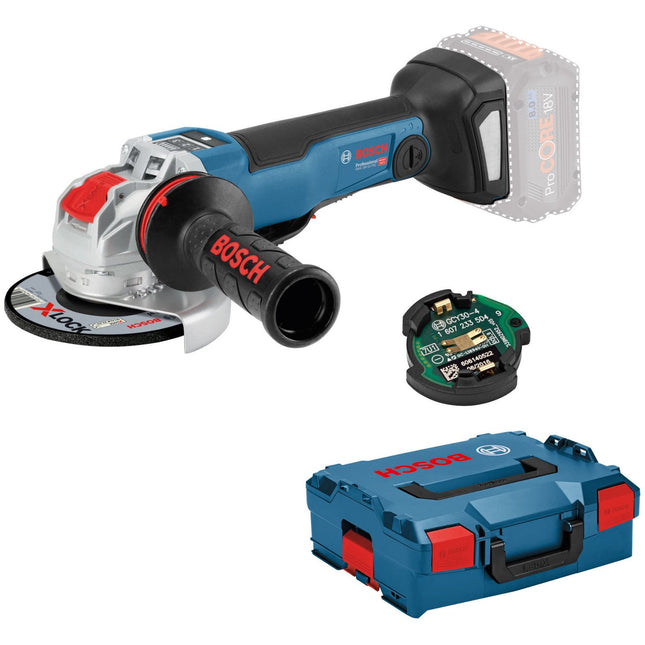 Bosch GWX 18V-10 PSC (DM/HM) Accu haakse C&G slijpmachine in L-Boxx - 06017B0800