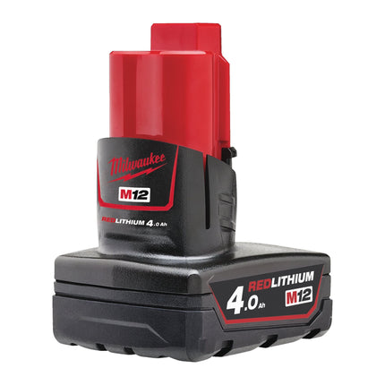 Milwaukee M12 FPP2D2-422X Combiset - FPD2 Slagboor en BPRT Blindklinknageltang - 2.0/4.0Ah 12V in HD Box - 4933480593
