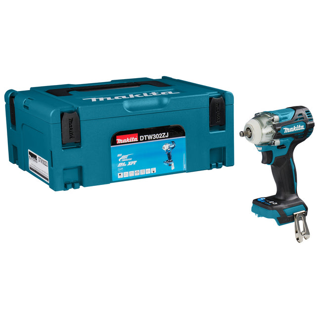 Makita DTW302ZJ 18 V Slagmoersleutel (accu slagmoersleutel)