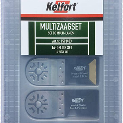 Kelfort Multi-machine toebehoren 16-delig = 1513483
