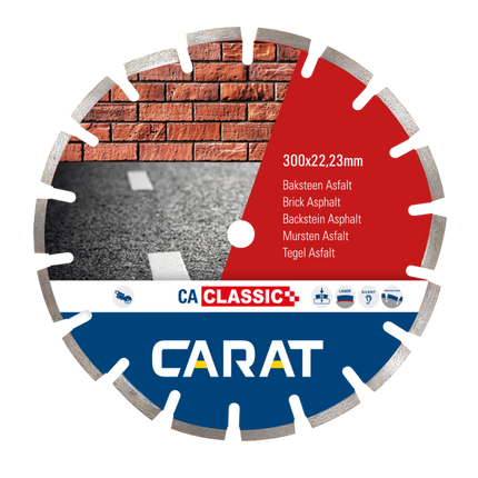 Carat Diamant Zaagblad Asfalt 400x25,40mm CA Classic - CAC4004000