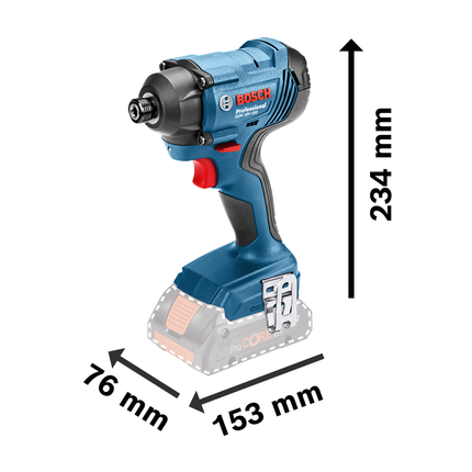 Bosch GDR 18V-160 Accu Slagschroevendraaier C&G - 06019G5106