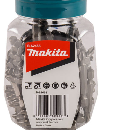 Makita Schroefbit PH2X50mm In Pot 100 Stuks - B-62468