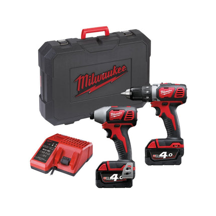 Milwaukee M18 BPP2D-402C Powerpack (Milwaukee gereedschapset)