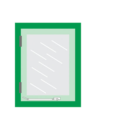 AXA Raamuitzetter Habilis 30 Grijs  RVS Zwart gelakt NH50