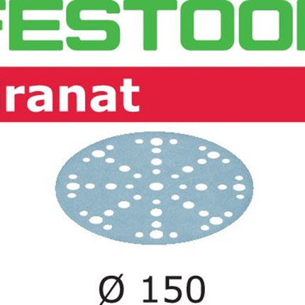 Festool Schuurschijf Granat STF D150/48 P320 GR/100 - 575170