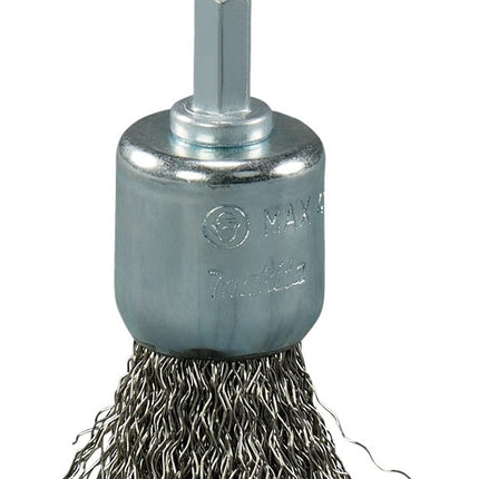 Makita Penseelborstel Zeskant 1/4"x24mm RVS - D-76679