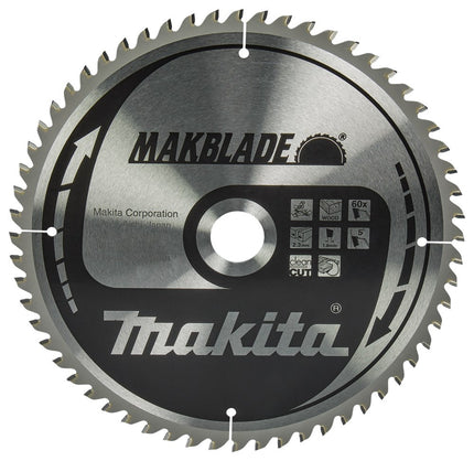 Makita Zaagb Hout 260X30X2,3 60T 5G - B-32801