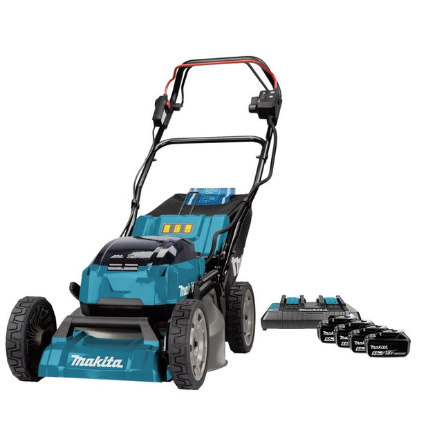 Makita DLM462PT4 2x18V Grasmaaier 46cm