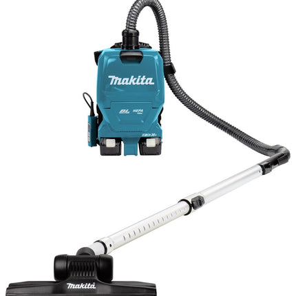Makita DVC261TX22 2x18 V Rugstofzuiger voor schoonmaak