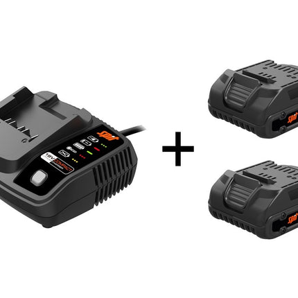 Spit Energy Pack 2ah 18v (2 Accu's & Compact Lader)