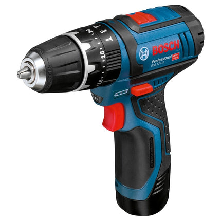 Bosch GSB 12V-15 Schroefklopboormachine in L-Boxx - 06019B6906 (accu klopboormachine)