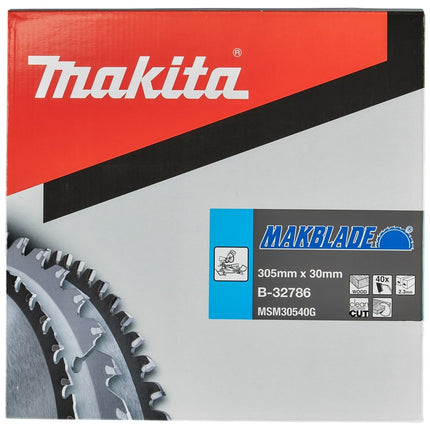 Makita Zaagblad Hout 305X30X2.3 40T 5G - B-32786