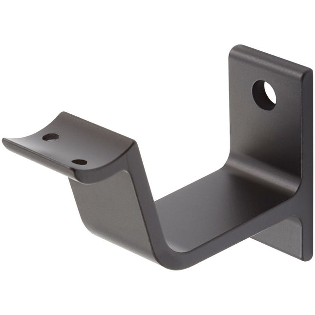 Hermeta Leuninghouder Stokschroef Rond M8 Mat Zwart- 3553-18