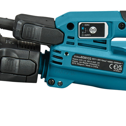 Makita BO001CGZ XGT 40V Max Handpalm Excenter Schuurmachine