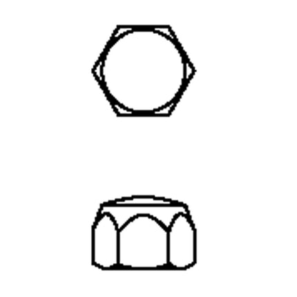 Hermeta Dopmoer M8 Mat Zwart - 5865-18