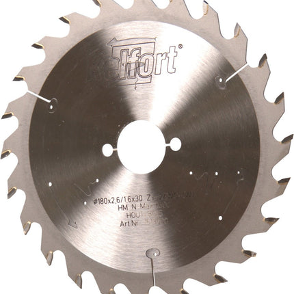 Kelfort HM-Zaagblad 180X2,6X30 24 Tand WS - 1513508