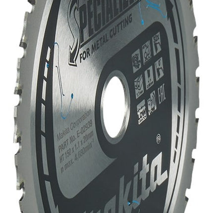Makita Zaagblad Staal 150x20x1,1 32T 0G - E-02939