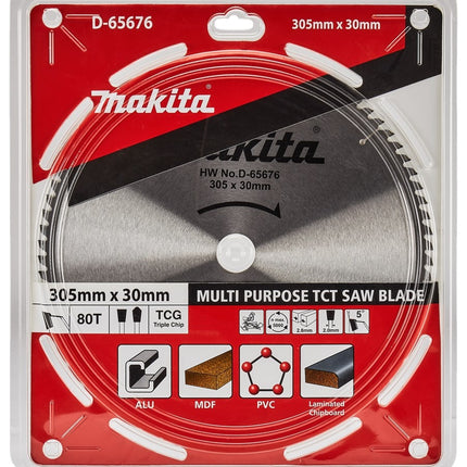 Makita Zaagb multi 305x30 80T 5g - D-65676