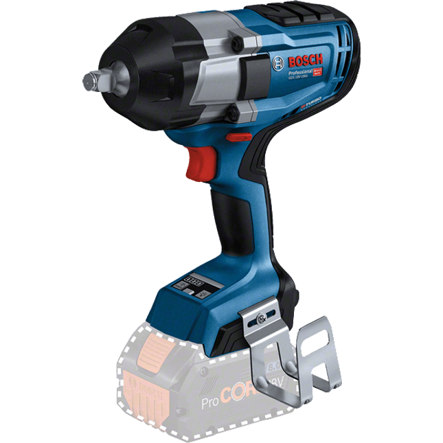 Bosch GDS 18V-1000 Accu slagmoeraanzetter C&G in Doos - 06019J8300