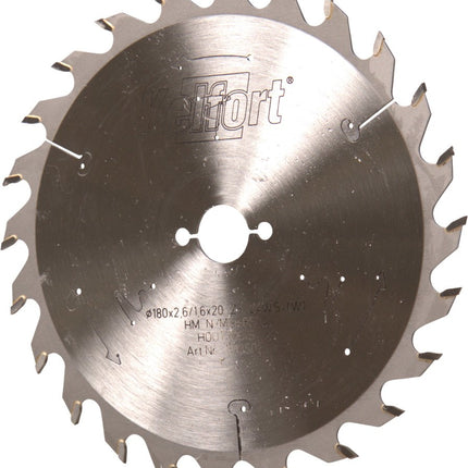 Kelfort HM-Zaagblad 180X2,6X20 24 Tand WS - 1513507