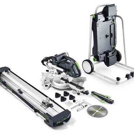 Festool KS 60 E-UG-Set/XL Afkortzaag + Onderstel + Aanslag  - 574789