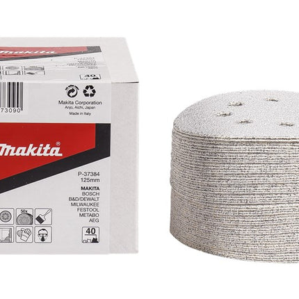 Makita Schuurschijf 125mm K400 White Velcro - P-37465