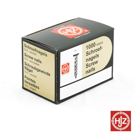 HJZ Schroefnagel Gegalvaniseerd 3.8x60mm 1000st - 1022198