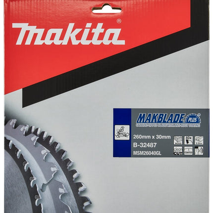 Makita Zaagb Hout 260x30x40T 5G - B-32487