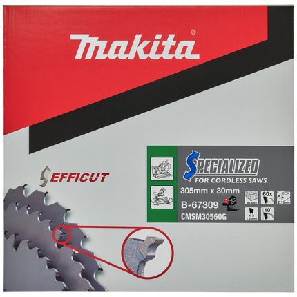 Makita Afkortzaagblad Hout Efficut 305x30x2,15 60T 10g