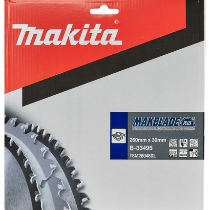 Makita Zaagblad QC 260X30X2,8mm 48T 20G - B-33495