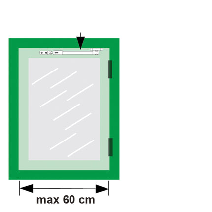 AXA Telescoop uitzetter midden - 2825-00-49/E