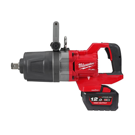Milwaukee M18 ONEFHIWF1DS-121C ONE-KEY 1" Korte D-Greep Slagmoersleutel met Frictiering 18V (accu slagmoersleutel)
