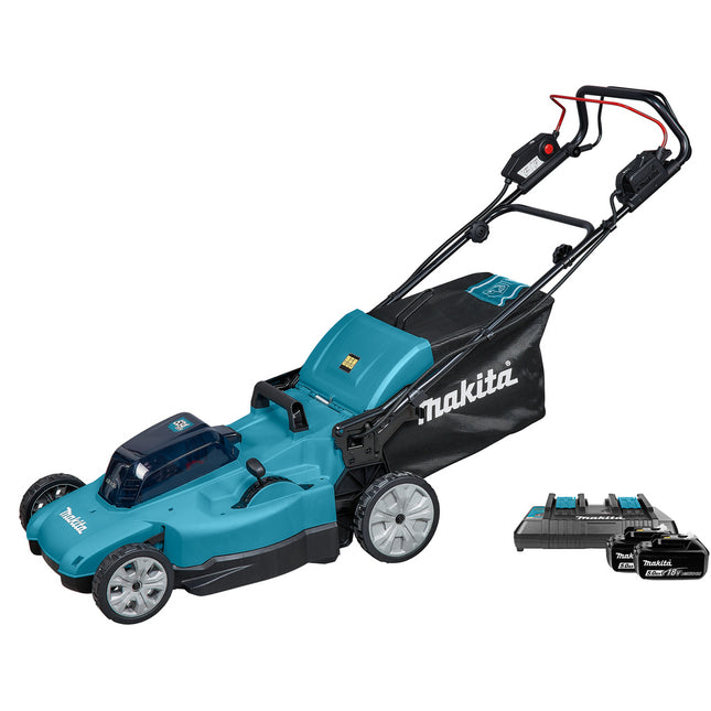 Makita DLM539PT2 LXT 2x18 V accu Grasmaaier 53 cm