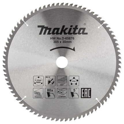 Makita Zaagb multi 305x30 80T 5g - D-65676