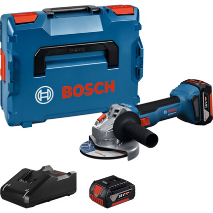 Bosch GWS 18V-8 125mm 2x4,0 Ah L-Boxx