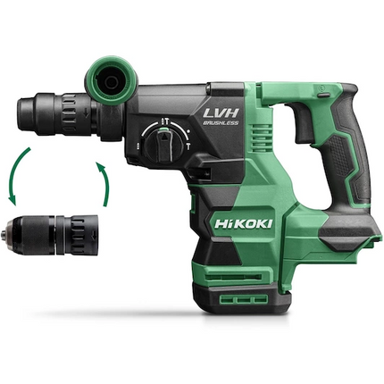 HiKOKI DH1826DC W4Z SDS-Plus Accu Combihamer 18V 26mm in Doos