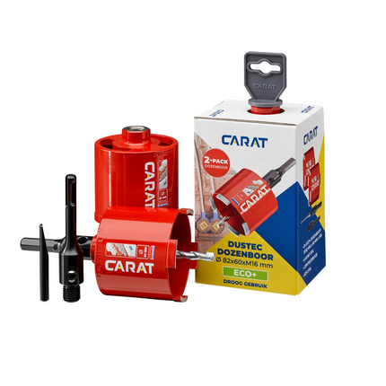 Carat 2-Pack ECO Dozenboor Ø82x60mm M16 - HTS082EA25