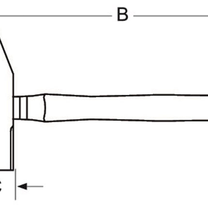 BAHCO BANKHAMER ALBR FB 1000G