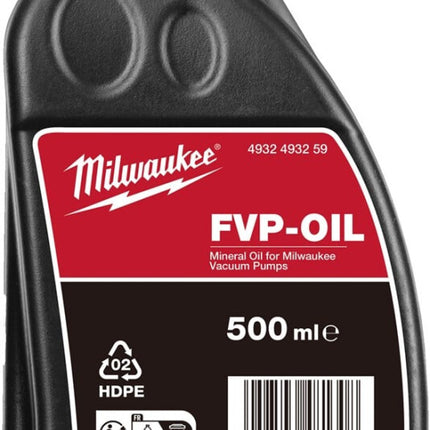 MILWAUKEE® VP-OIL1 VACUsMPOMP 500 ML OLIE