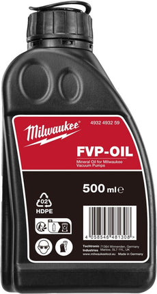MILWAUKEE® VP-OIL1 VACUsMPOMP 500 ML OLIE