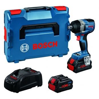 GDS 18V-750 C 2X PC 8,0 AH + COMO L-BOXX ACCUSLAGMOERAANZETTER
