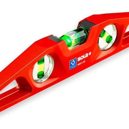 Waterpas torpedo gegoten magnetisch MM 5 25