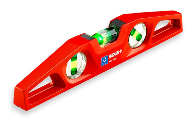 Waterpas torpedo gegoten magnetisch MM 5 25