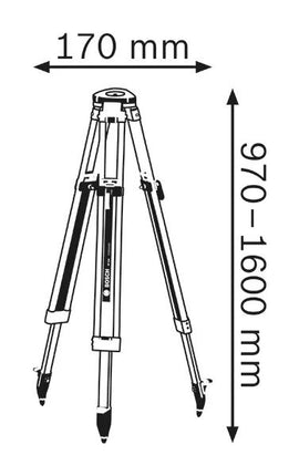 Bosch STATIEF BT 160 (5/8" X 11)