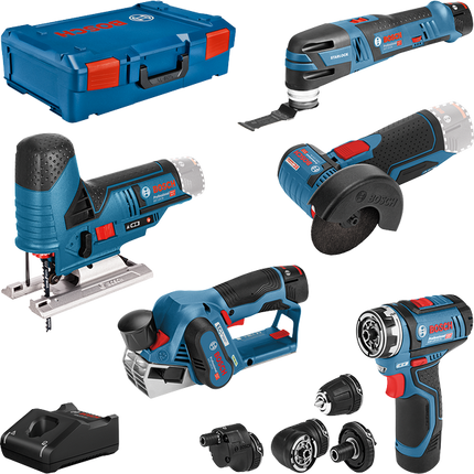 Bosch 5 Toolkit 12V - 0615A0017D (Bosch gereedschapset)