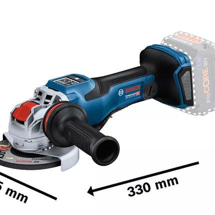 Bosch GWX 18C-15 PSC SOLO L-BOXX HAAKSE       SLIJPER ACCU