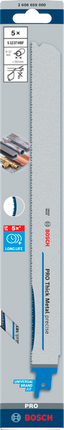 Bosch PRO THICK METAL Precise S1237 HBF Zaagblad - 2608659000