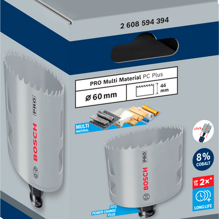 Bosch PRO Multi Material PC Plus Gatzaag 60mm - 2608594394